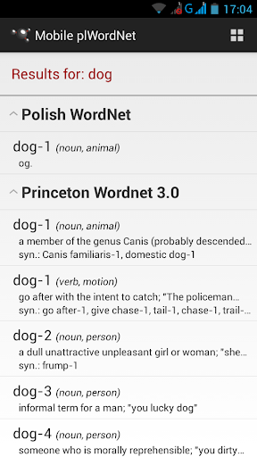 WordNet - Offline Dictionary