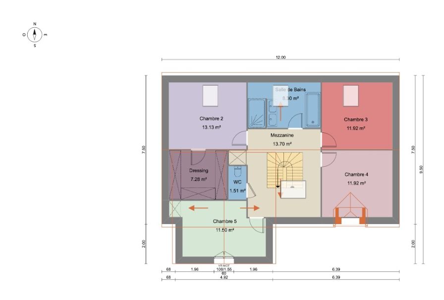 Vente maison neuve 6 pièces 160 m² à Nesles-la-Vallée (95690), 567 000 €