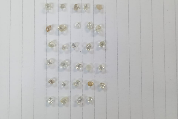 Police found and confiscated 29 uncut diamonds and precious stones during a road block in the Western Cape on Sunday morning.