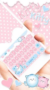 Cat Keyboard Pink Kitty Theme banner