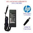 Sạc Laptop Hp Chân Kim To 19V 4.74A 90W Dùng Cho Hp Probook, Hp Pavilion, ... Bảo Hành 12 Tháng