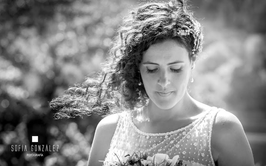 Wedding photographer Sofía González (sofiagonzalez). Photo of 23 May 2019