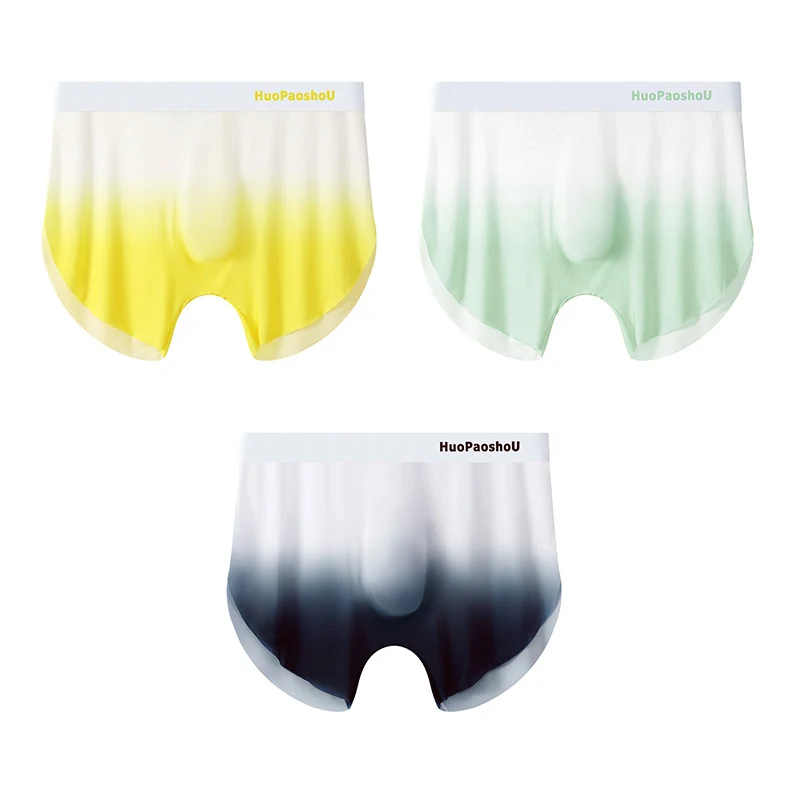Neue Ice Silk Huajielong Herren Unterwäsche. Ultimativer Komfort durch Atmungsaktivität und Seide. Kühle Frische für den ganzen Tag.
