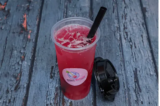 Strawberry Bubble Ice Tea