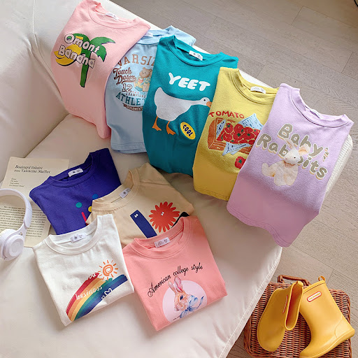 Title 23, Childrens T-shirt fashionable printed cartoon ...
