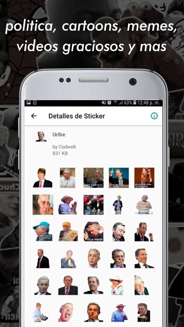Stickers For Whatsapp Wastickerapps Colombia V590 For Android