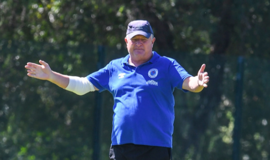 SuperSport United coach Gavin Hunt during a media day at Megawatt Park in Johannesburg on January 13 2023.