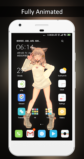 PC u7528 Riko - 3D Anime Live Wallpaper 1