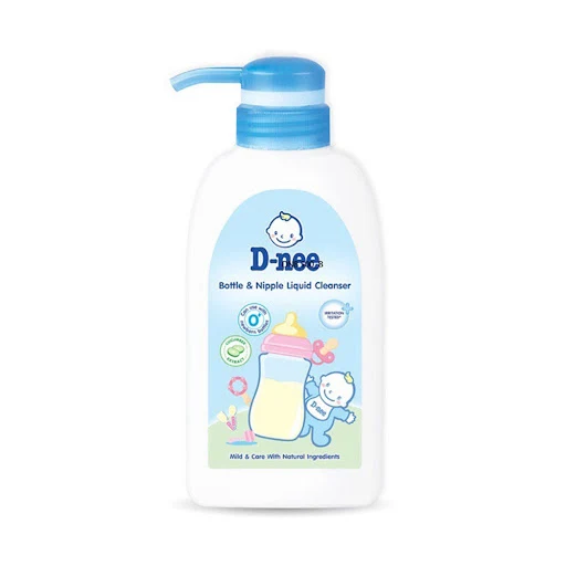 Nước rửa bình sữa và rau quả D-nee chai 500ml