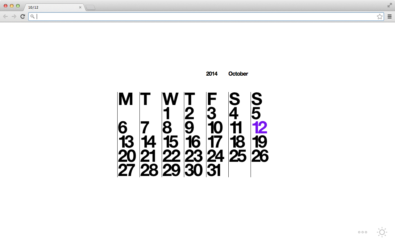 Stendig Calendar Tab Preview image 4