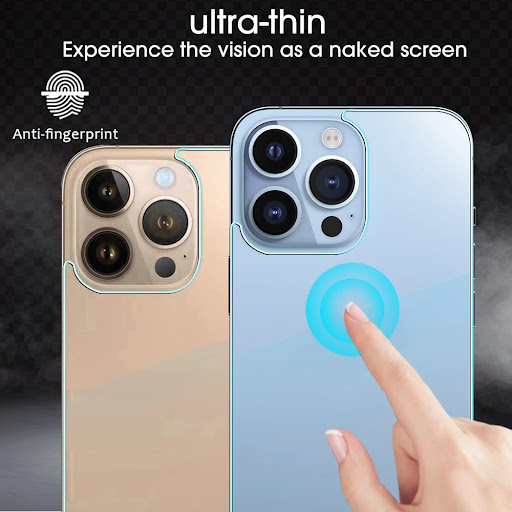 Title 3, Tempered Back Glass for Mobile Phone Screen Pro...