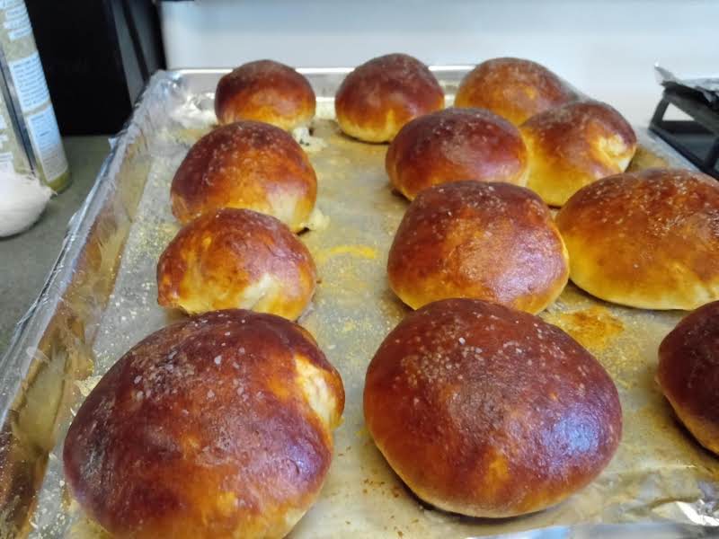 Stuffed Jalapeno & Cream Cheese Rolls. They Were Described As A Jalapeno Popper Inside Pretzel. How Can Ya Go Wrong With That?