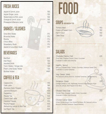 BottomsUp Resto menu 