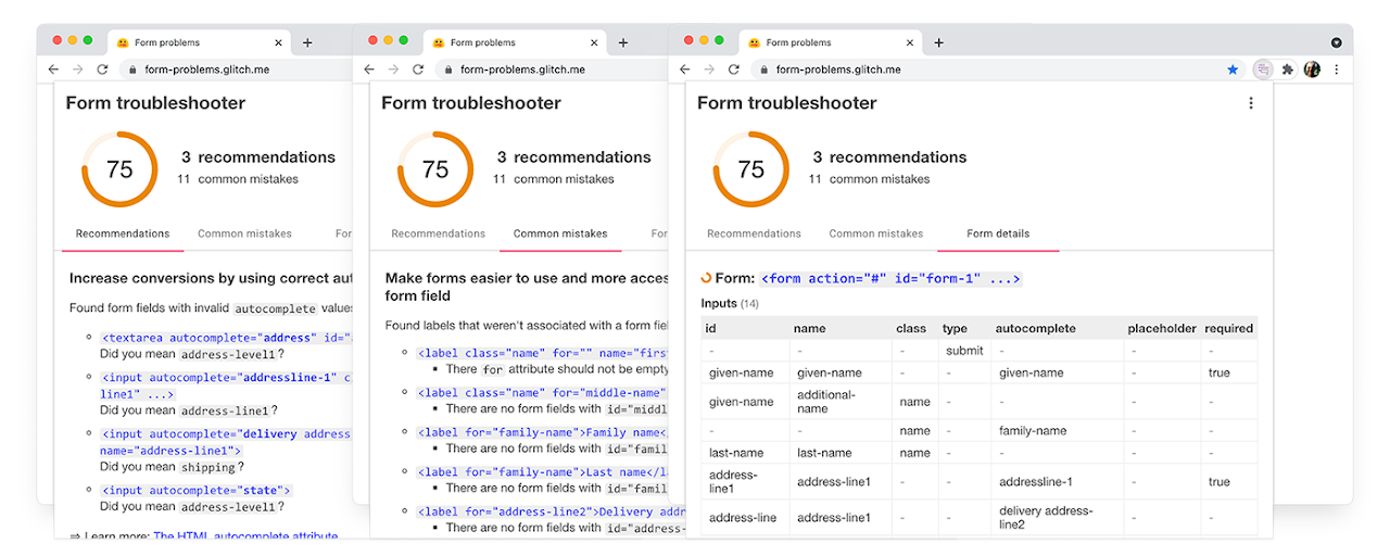 Form Troubleshooter Preview image 2