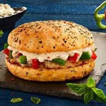 Veg Pizza Burger