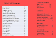 Desi Yum menu 2