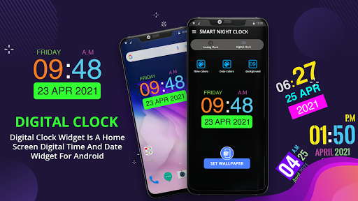 Screenshot Smart Night Clock - Wallpaper