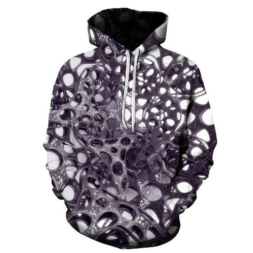 Title 5, Printed Hooded Pullover Sweater for Men, Baseba...