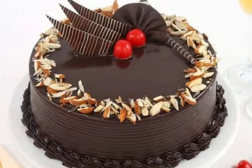 Roasted Almond Chocolate Cake