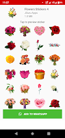 Flower Stickers For Whatsapp W Screenshot