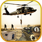 Sniper Shooting Heli Action  Icon