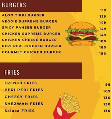 Shawarma Zone menu 