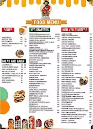 Talli Boy Lounge menu 1