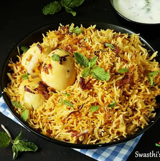 Triple Egg Biryani