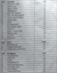 Budget Restaurant & Bar menu 5