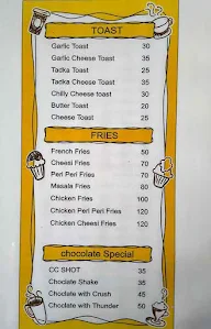 Cafe Creamy Nuts menu 2