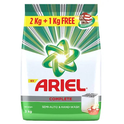 Ariel Complete Detergent Washing Powder - 2 kg + 1 kg