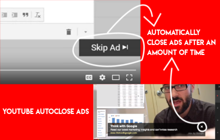 Youtube Autoclose Ads Preview image 0