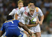 Brodie Retallick of the Chiefs during the Super Rugby match against the DHL Stormers at Newlands on April 08, 2017 in Cape Town, South Africa.