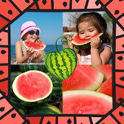 Watermelon Photo Collage  Icon