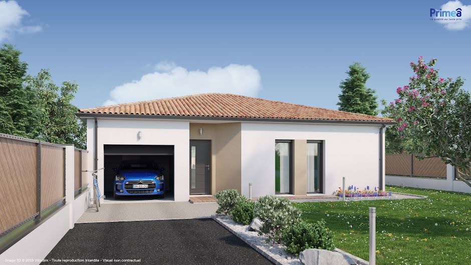 Vente maison neuve 4 pièces 90 m² à Saint-Jean-d'Illac (33127), 385 404 €