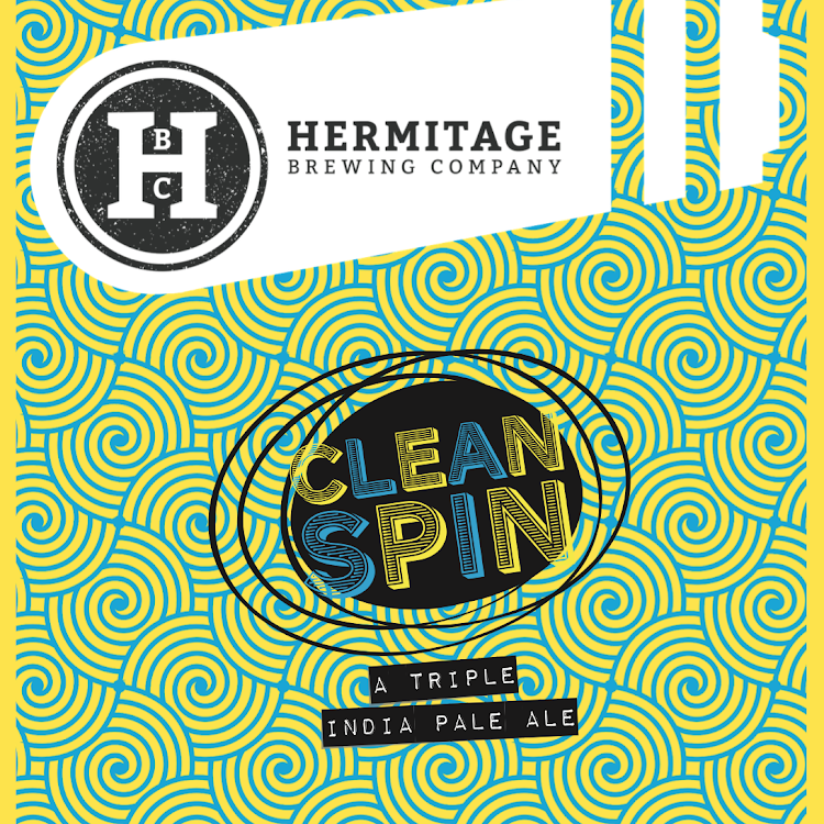 Logo of Hermitage & Palo Alto Collab Clean Spin