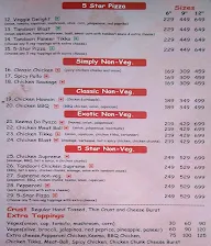 Chilli Pizza menu 2