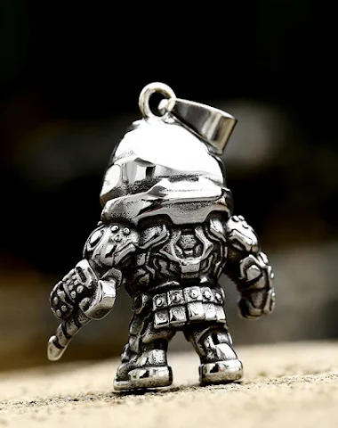 Colgante de hombre astronauta de fu - 0