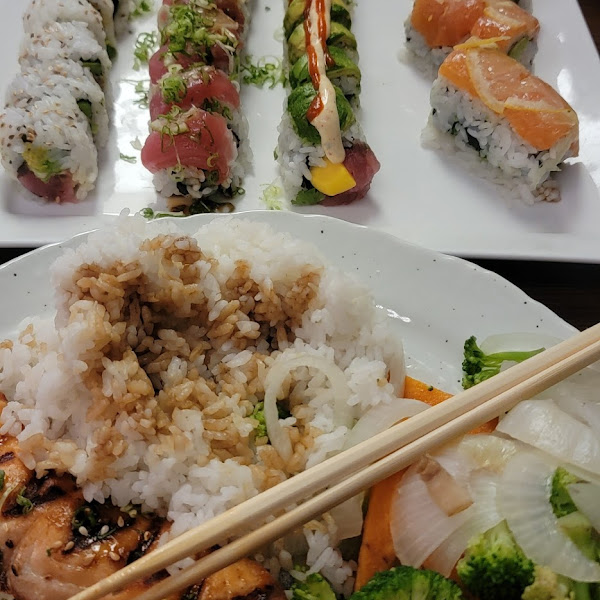 Gluten-Free Sushi at Tsunami