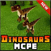 Dinosaurs for Minecraft PE Mod 1.3 Icon
