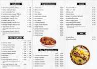 Urban Kitchen menu 1