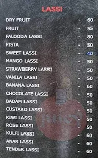 Juice Crush menu 1