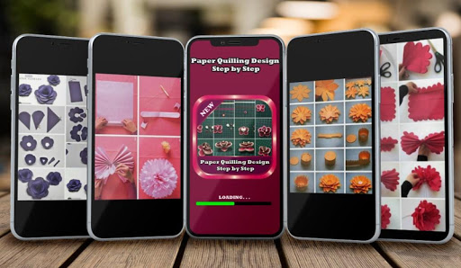 Design Paper Quilling Step by Step