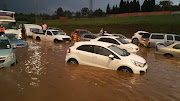 Emer-G-Med Paramedics are attending to a serious flash flooding incident on the N3 on 9 November 2016.