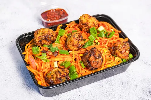 Chicken Manchurian Noodles