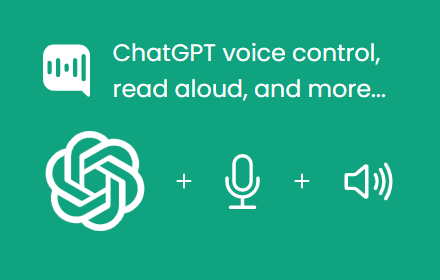 Voice Control for OpenAI ChatGPT Preview image 0