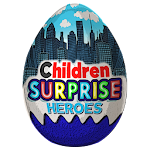 Cover Image of Baixar Surprise Eggs Superheroes 1.0 APK