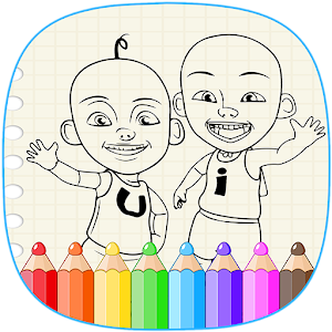 Coloring Upinipin - Painting Drawings for kids  Icon