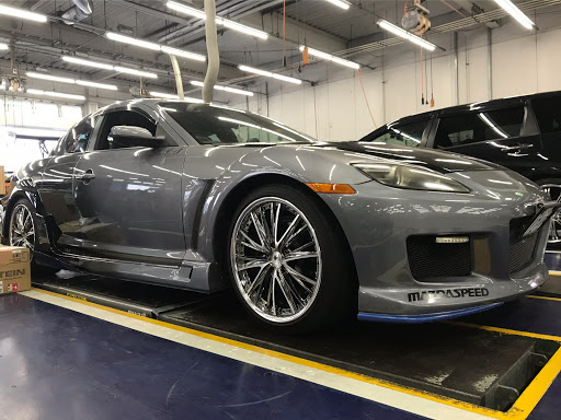 マツダ Rx 8を華麗にカスタム By グラデーションエイト 19 02 06 約2週間エイト預けてました Nrfリア バンパー取り付け Tein車高調取り付けで Cartune