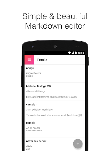 Textie Markdown Editor